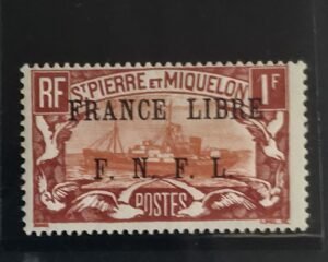 French Colonies and French Area - St. Pierre #43 Unused/LH Fine