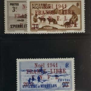 French Colonies and French Area - St. Pierre #277-9 Unused/NH VF
