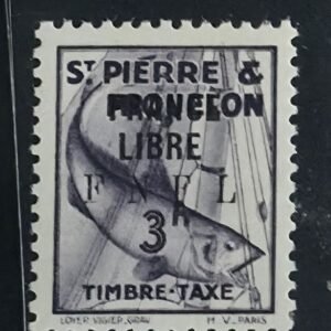 French Colonies and French Area - St. Pierre #J67 Unused/NH VF