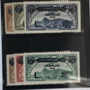 French Colonies and French Area - San Marino #C11-16 Unused/LH Fine/VF