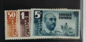 Spain - Sp Sahara #62-4 Unused/Hinged
