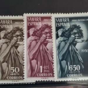 Spain - Spanish Sahara #B13-15 Unused/LH VF