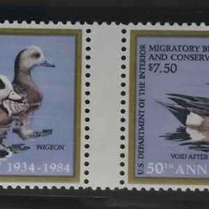 US Federal Duck Stamps #RW51x Mint/NH VF