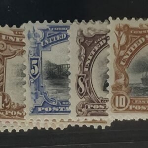US Early Commemoratives #294-99 Unused/NH VF