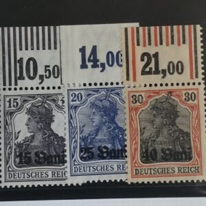 Romania #3N1-3 Var. Unused/NH
