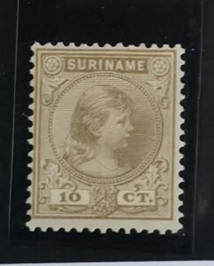 Countries - N- Z - Surinam #25 Unused Fine/VF