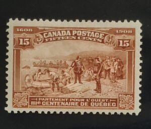 Canada #102 Unused/Hinged VF