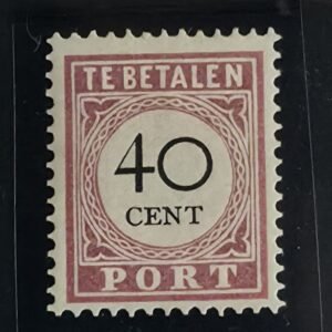 Netherlands and Colonies - Neth Indies #J22 Unused/LH Fine; VF