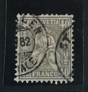 Switzerland #58 Used Fine/VF