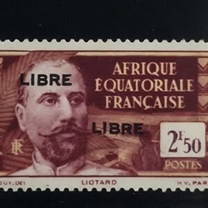 French Colonies and French Area - French Equatorial Africa #117a Unused/Hinged VF
