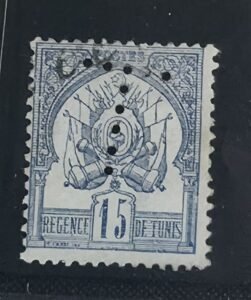 French Colonies and French Area - Tunisia  #JAY var.