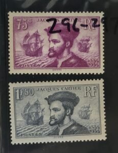 France #296-297 Unused/NH