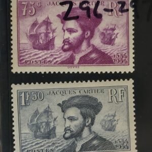 France #296-297 Unused/NH