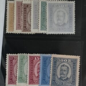 Spain - Ponta Delgada #1-8, 10-12 Unused/NG VF