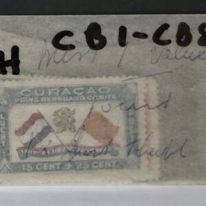 Netherlands and Colonies - Neth. Antilles #CB1-8 Hinged VF