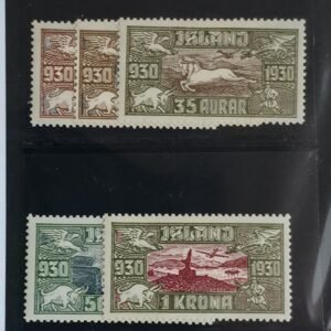 Iceland #C4-8 Unused/NH VF