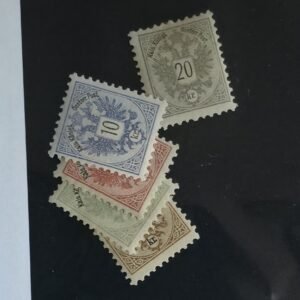Austria #41-45 Hinged