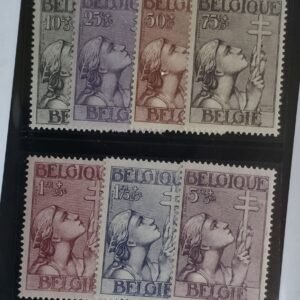 Belgium and Area #B144-50 Unused/Hinged Fine; VF