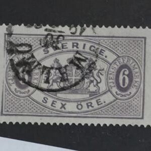 Sweden #O16a Used VF