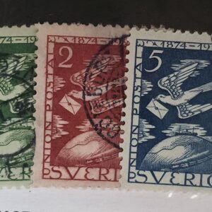 Sweden - Sweden #Sc. 225-27; Facit 223-25 Used Fine/VF