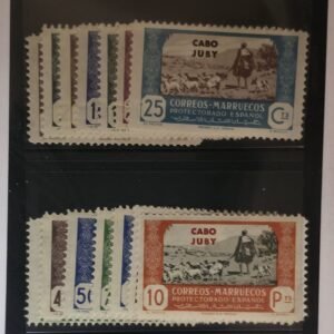 Spain - Cape Juby #106-119 Unused/LH Fine/VF