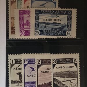 Spain - Cape Juby #C1-10 Unused/Hinged Fine/VF