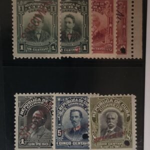 US Possessions - Cuba #247-52 Specimen Unused/NH Fine/VF