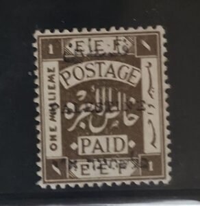 Palestine - Palestine #15a Unused/LH Fine/VF