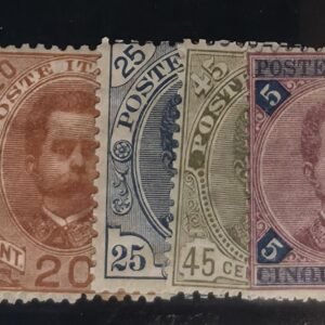Italy and Italian Area - Italy #68-72 Unused/LH Average; Fine; VF