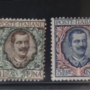 Italy and Italian Area - Italy #87, 91 Unused/Hinged Fine; VF