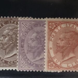 Italy and Italian Area - Italy #30, 32, 33 Unused Fine