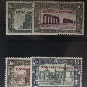 Italy and Italian Area - Somalia #B29-32 Unused/LH Fine; VF