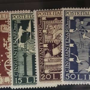 Italy and Italian Area - Italy #510-13 Unused/NH Fine; VF