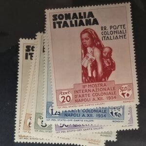 Italy and Italian Area - Somalia #164-169 Unused/NH VF
