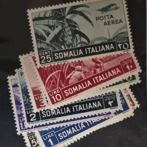 Italy and Italian Area - Somalia #C1-10 Unused/Hinged VF