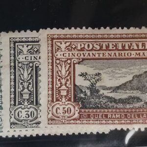 Italy and Italian Area #165-8 Unused/Hinged; LH