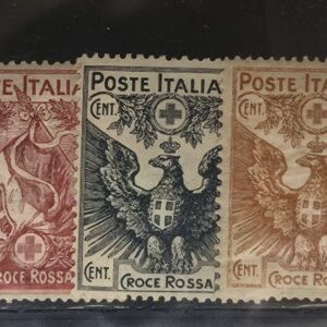 Italy and Italian Area - Italy #B1-3 Unused/Hinged Fine/VF