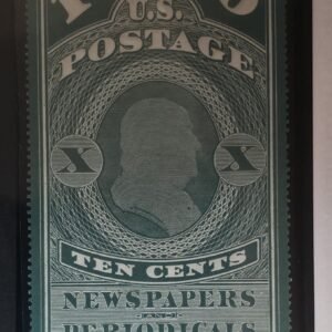US Newspaper Stamps - US #PR2 Unused/No gum as issued EF; XF to Superb