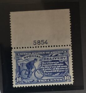 US Special Delivery #E8 Mint/NH XF