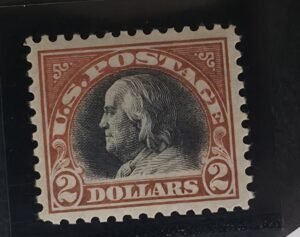 US Washington - Franklin #523 Unused/LH VF+