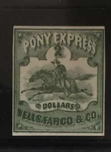 US Locals and Carriers #143L4 Mint/No Gum Fine-VF