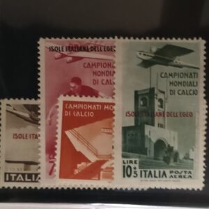 Italy and Italian Area - Italy-Aegean Is. #C28-31 Unused/LH Fine/VF