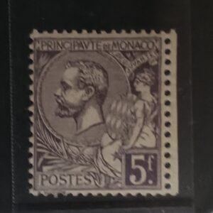 French Colonies and French Area - Monaco #28 Unused/NH Fine/VF