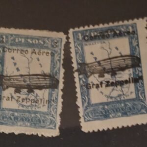 Countries - N- Z - Paraguay #C54-55 Hinged