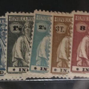 Countries A - M - Port. India #375 N,U,W,Y,Z Unused/Hinged Fine/VF