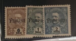 Countries A - M - Port. India #239-41 Unused/Hinged VF