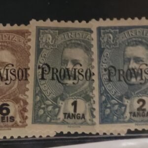 Countries A - M - Port. India #239-41 Unused/Hinged VF