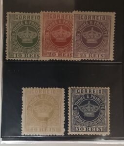French Colonies and French Area - St. Thomas Prince #46309 Unused/Hinged Fine/VF