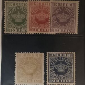 French Colonies and French Area - St. Thomas Prince #46309 Unused/Hinged Fine/VF