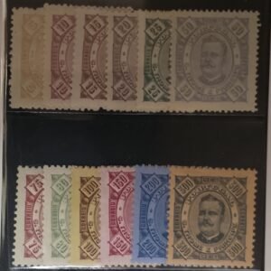 French Colonies and French Area - St. Thomas Prince #27-38 Unused/Hinged